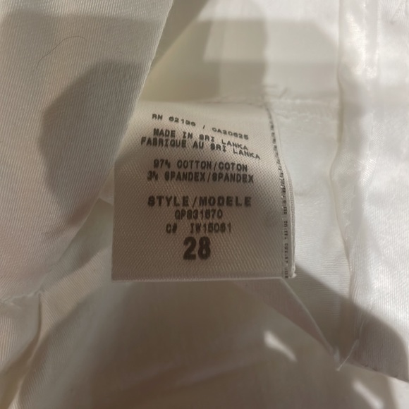 Vintage guess wide leg pants size 28 white - Picture 3 of 5